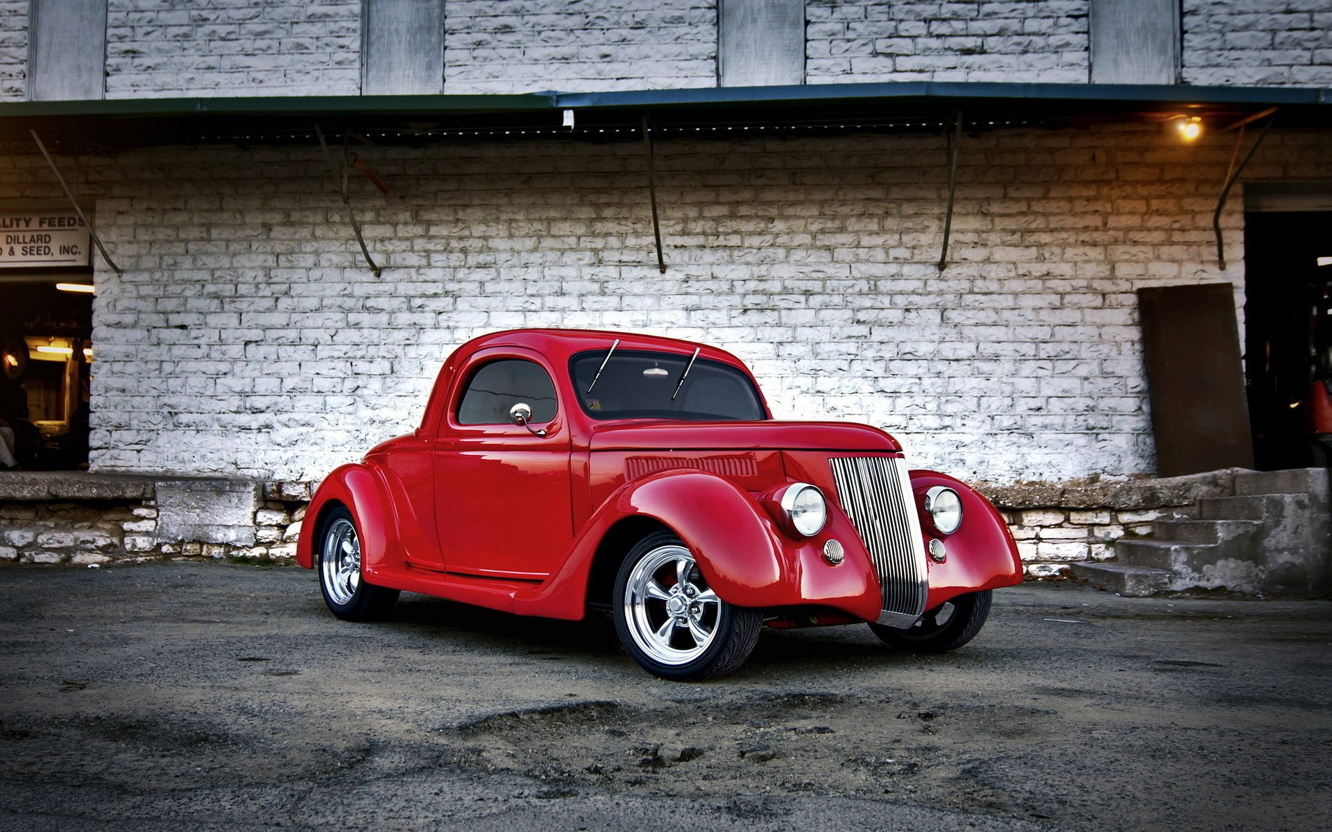 фон машина 1936 hot rod