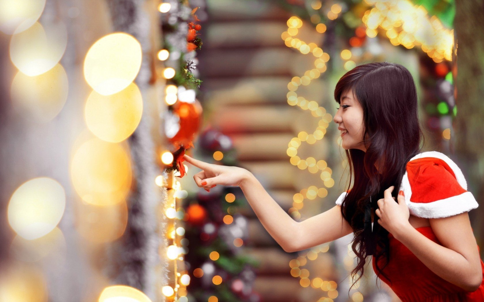 holiday asian girl