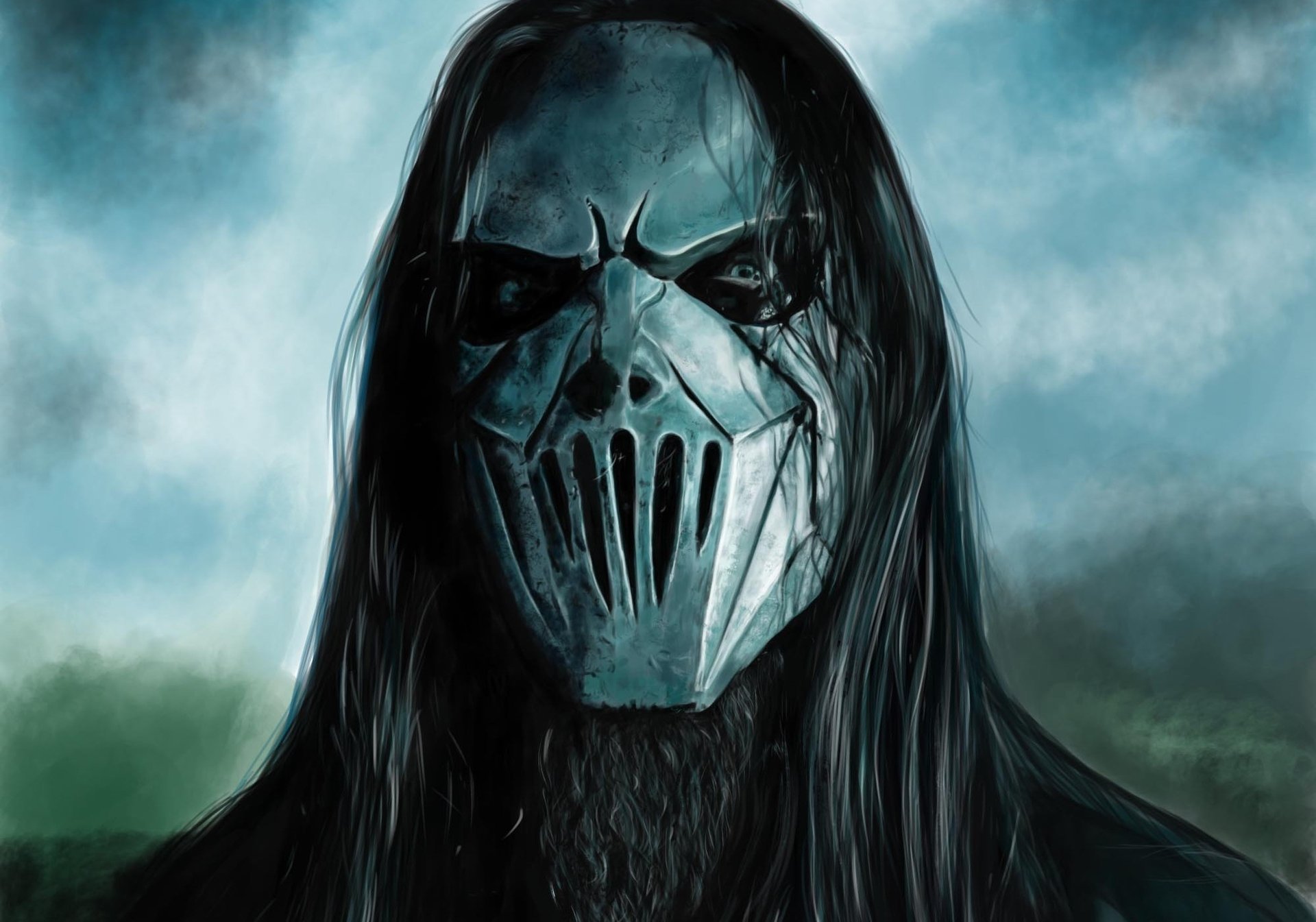 máscara arte mick thompson carolina camino slipknot hombre