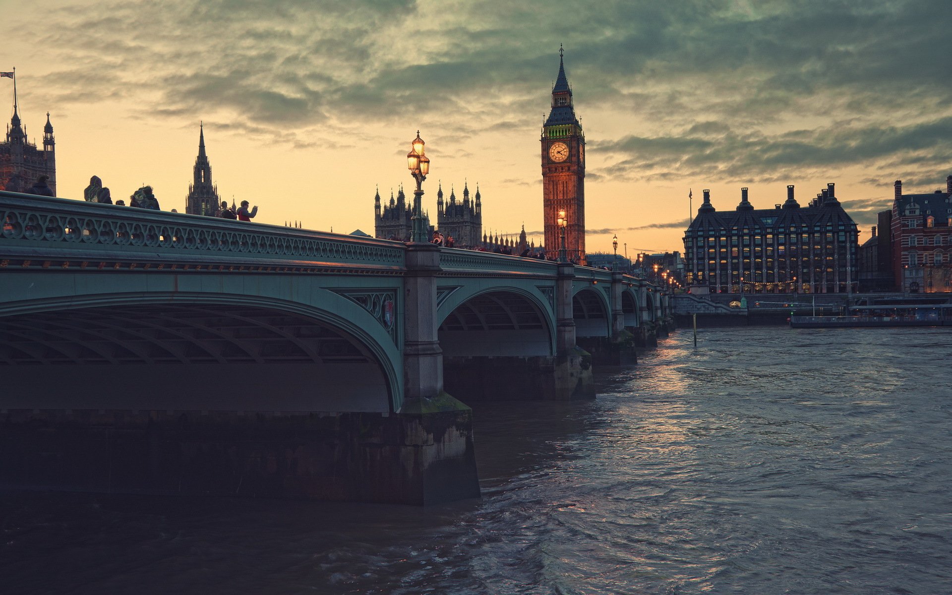 londres ciudad noche