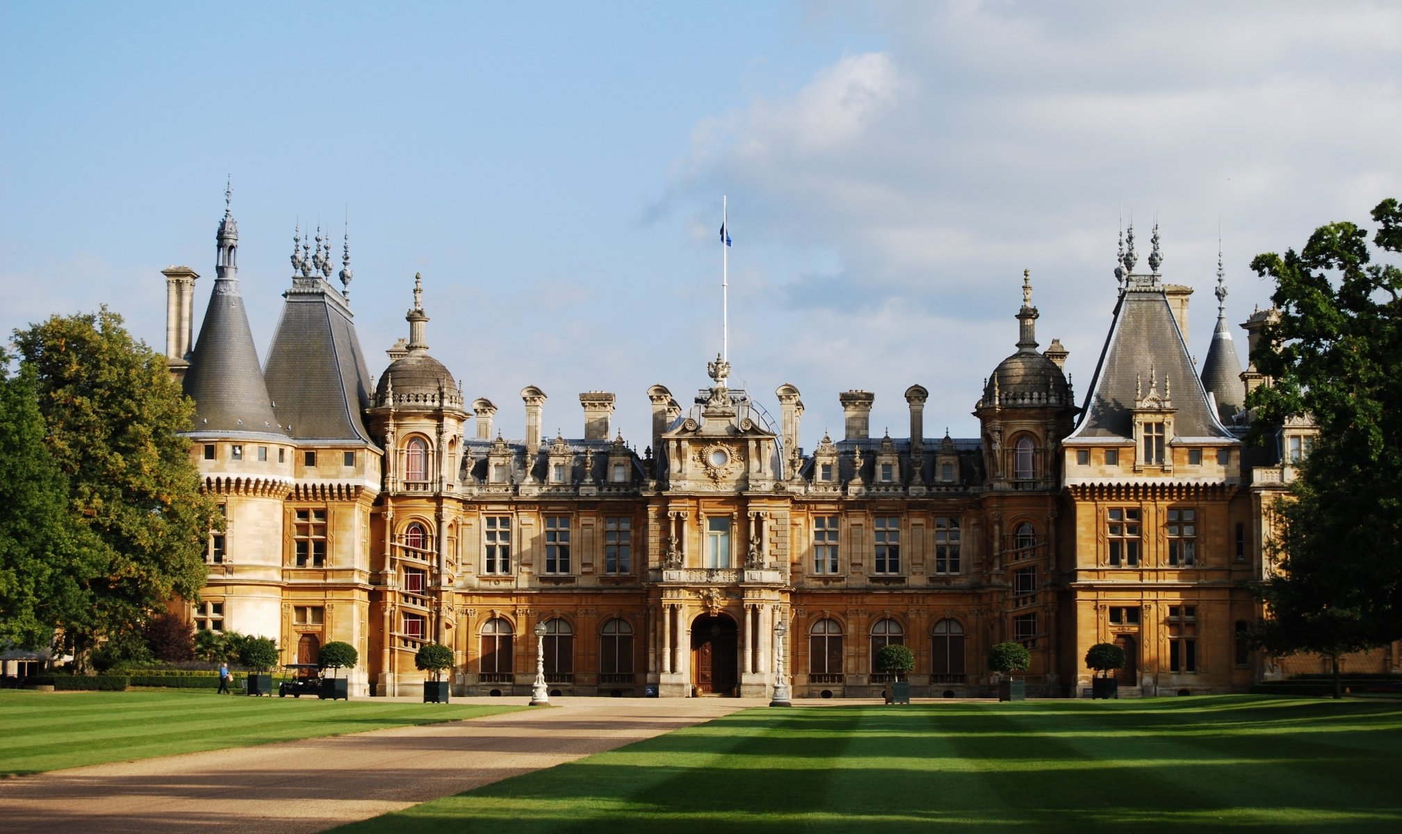 angleterre waddesdon manor buckinghamshire goût rothschild manoirs palais