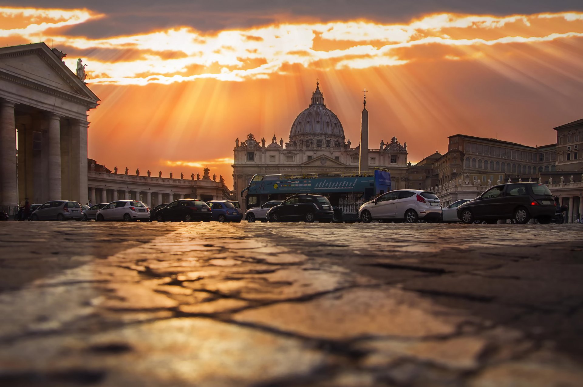 tramonto roma