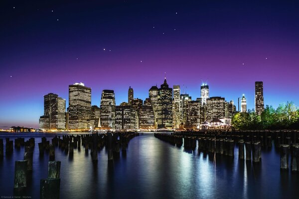 Cielo estrellado gorrda nueva York