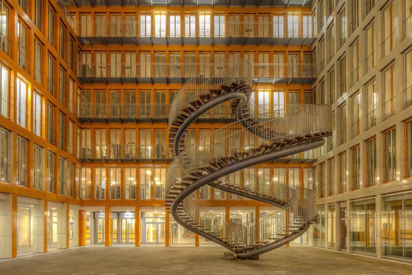 Extraordinary architecture of Germany, stairs
