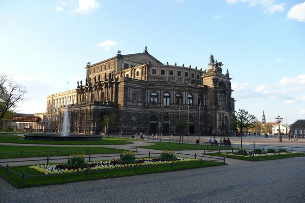 Teatro en Dresde, Alemania