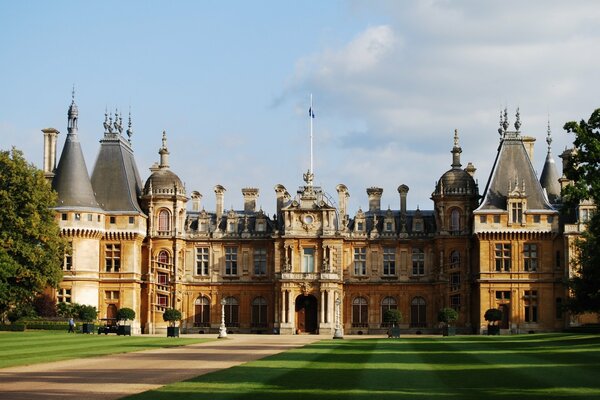 Inglaterra, sabor de Rothschild, mansiones, Palacio