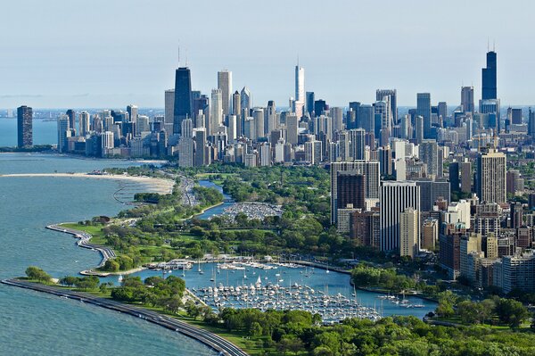 View of Chicago USA