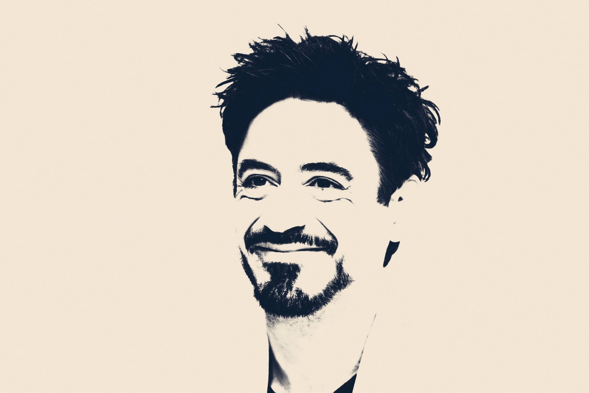 art robert downey jr. portrait