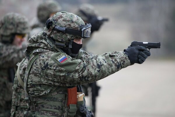 La fuerza de las fuerzas especiales de Rusia y el poder