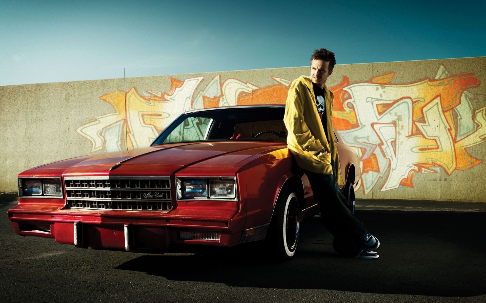 vehicles photoshoot aaron paul