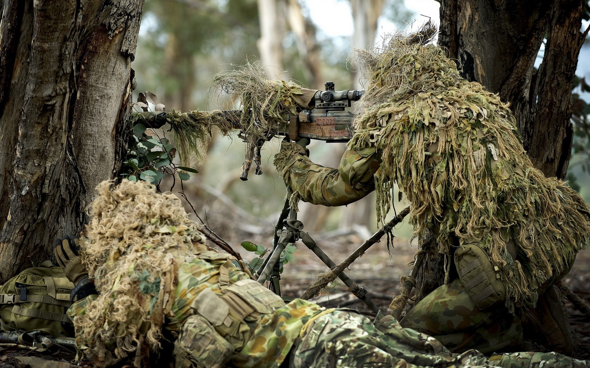 armes sniper armée soldats