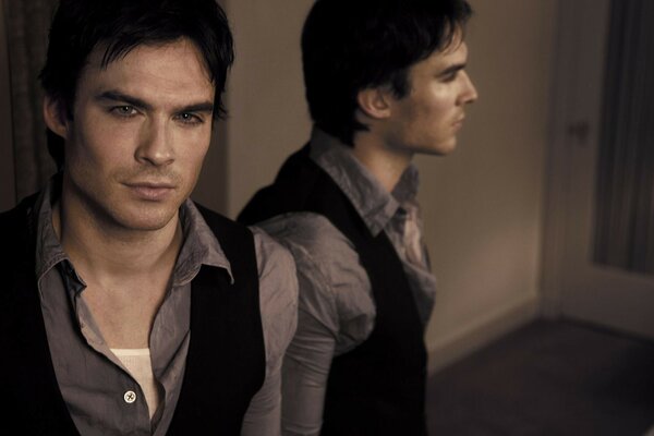 Fotografía de Ian Somerhalder the Vampire Diaries