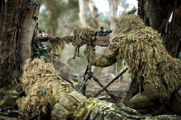 Srldat, armas de francotirador, ejército