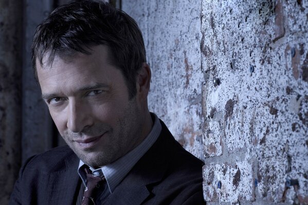 A shot from a movie with actor James Purefoy