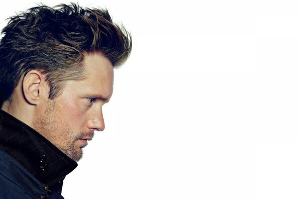 Fotoshooting mit Alexander Skarsgard für das Magazin