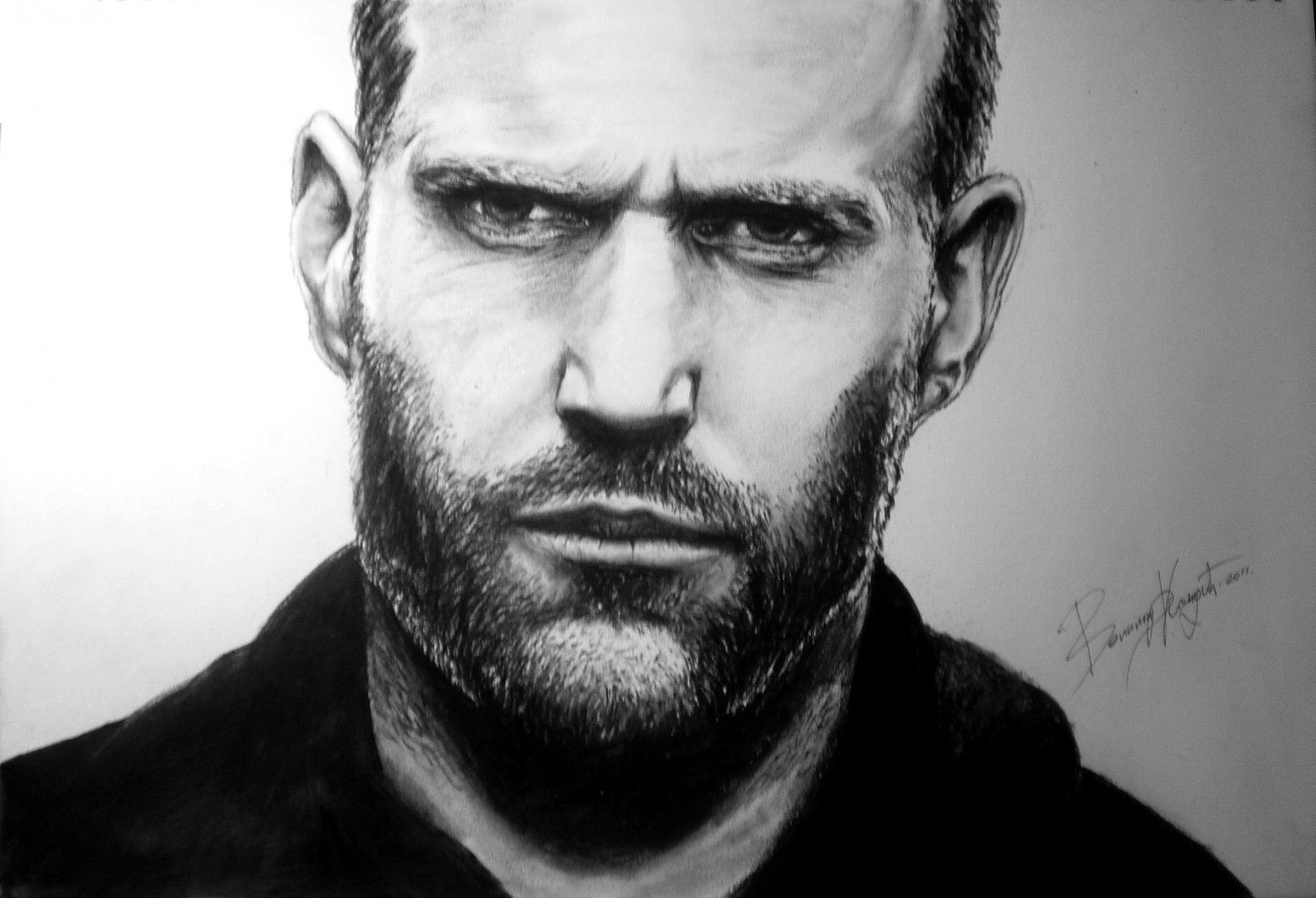 jason michael statham dibujo hombre jason statham actor