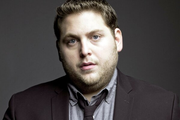 Jonah Hill portrait of a young