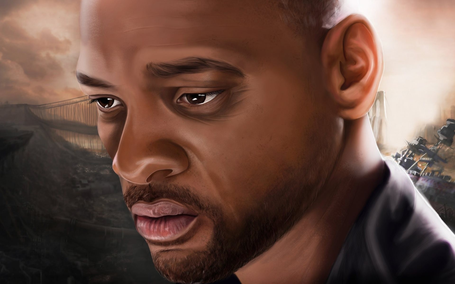 visage will smith art acteur