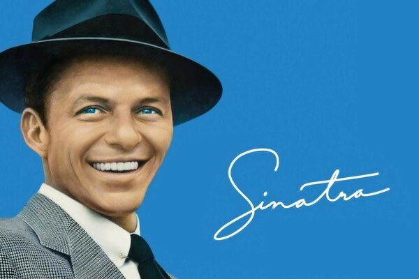 Sänger und Schauspieler Frank Sinatra