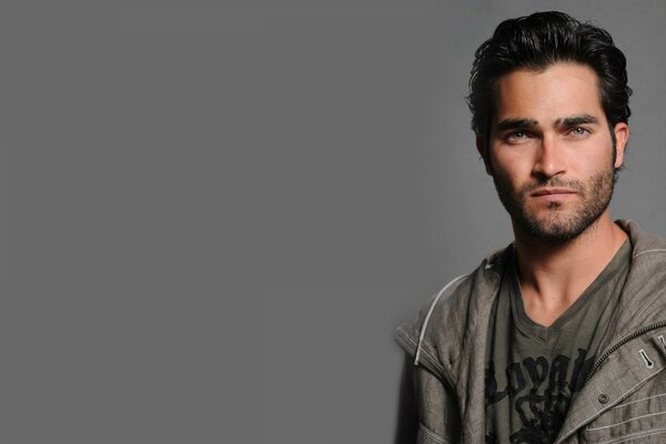 Portrait d un acteur de vampire Diaries.