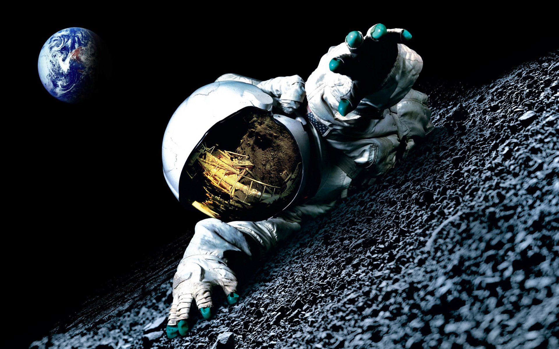 apollo 18 apollo 18 earth planet astronaut moon