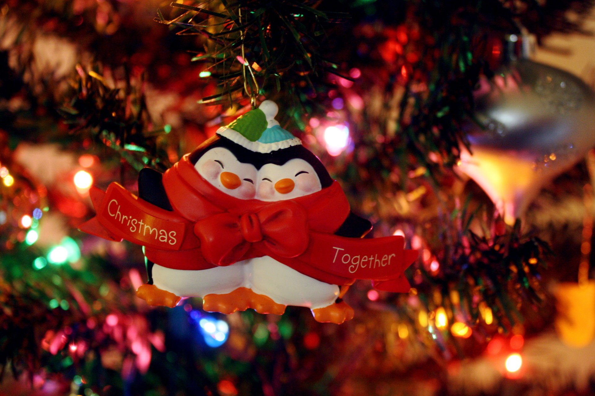 árbol de navidad estado de ánimo luces vacaciones