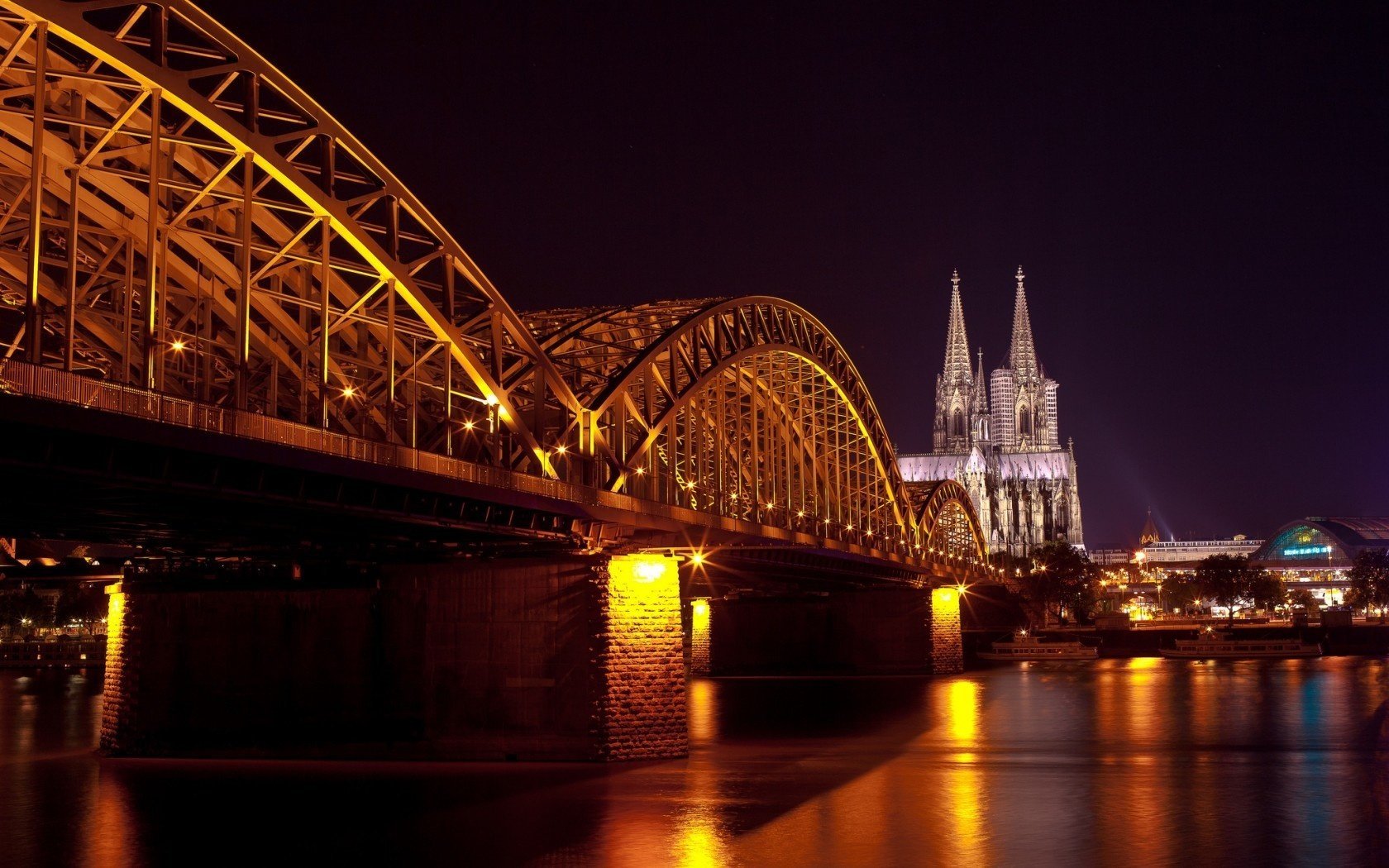 hohenzollern bridge cologne cathedral hohenzollernbrcke