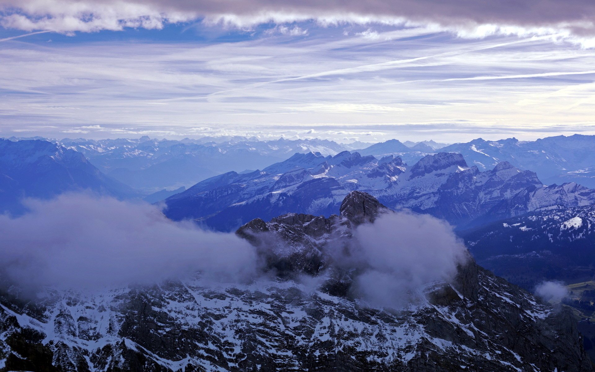 cielo paesaggio montagne