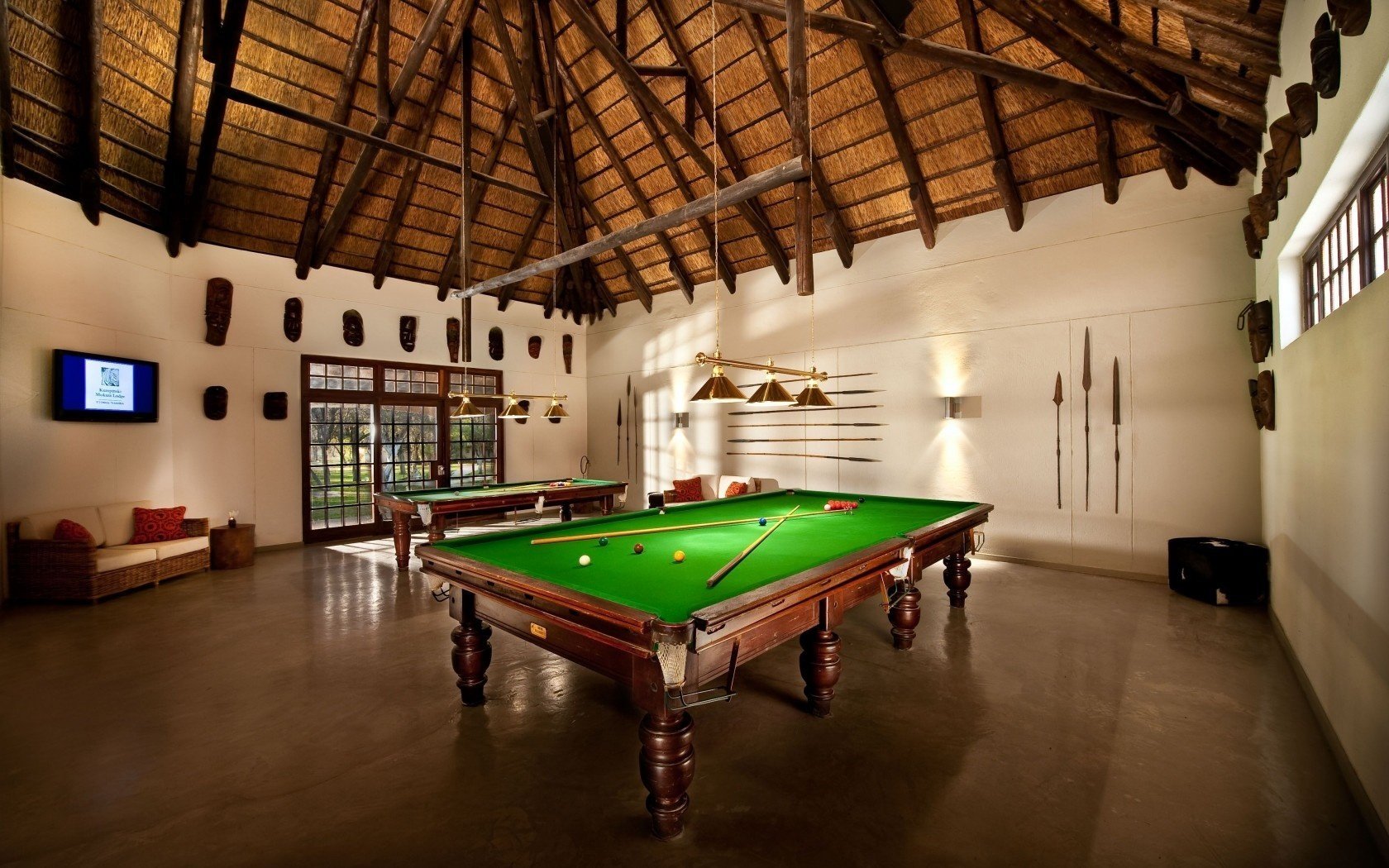 billiard room style interior billiard