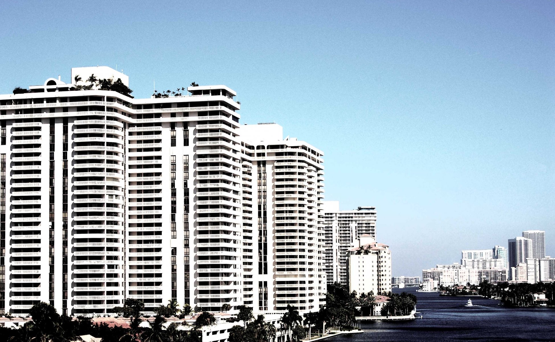 miami playa de miami estados unidos américa cielo nubes edificios edificios florida