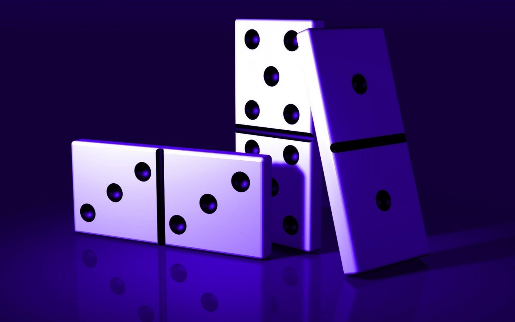 dark blue color domino macro game background