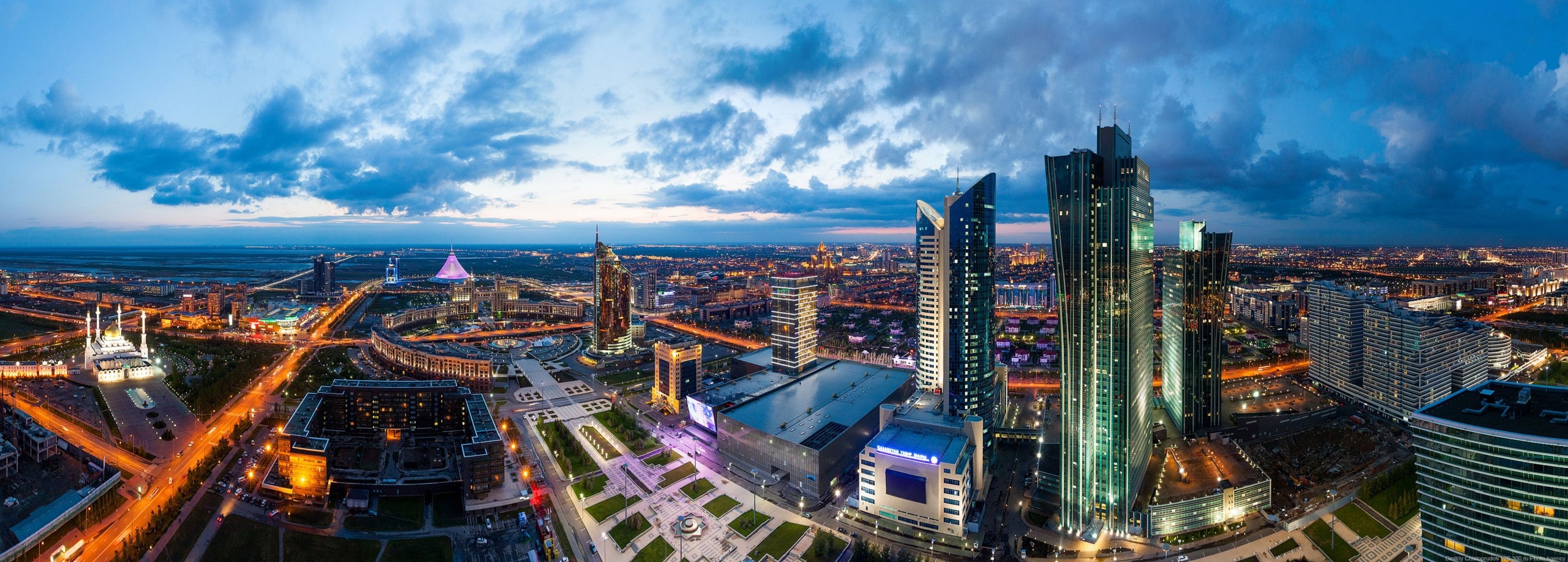 astana kazakhstan panorama