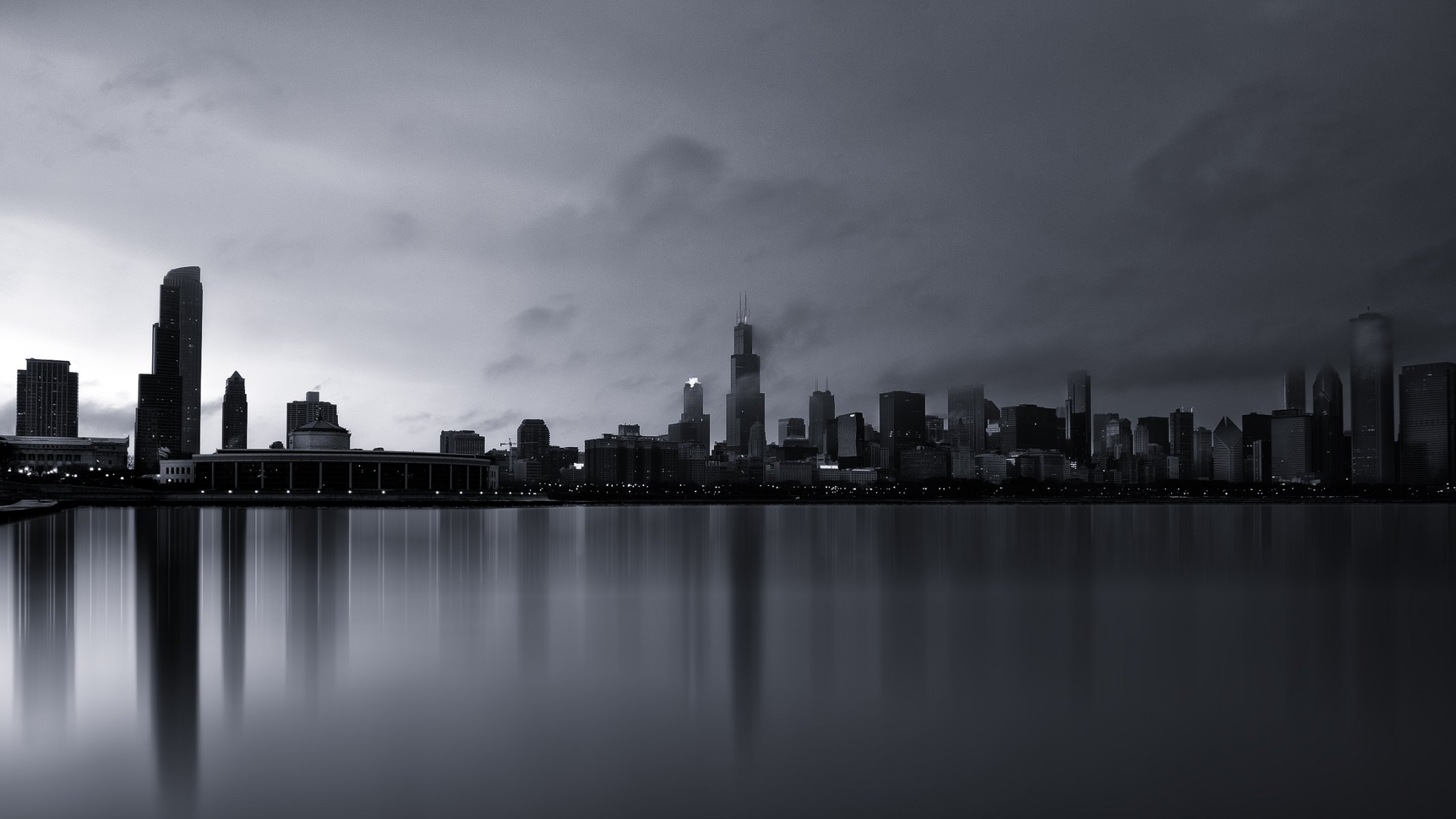 chicago amerika usa nebel michigan gebäude wolkenkratzer hochhäuser