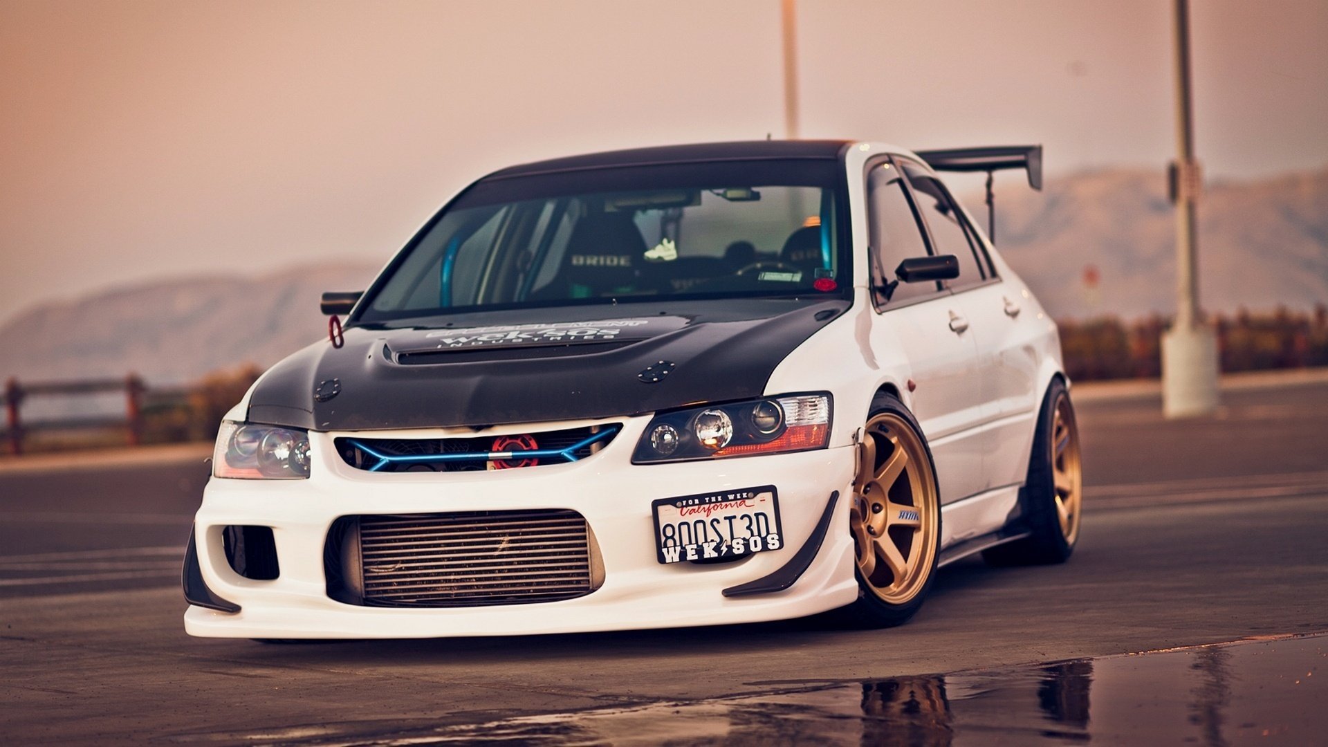 car mitsubishi lancer sportcar tuning 9 evolution wallpaper