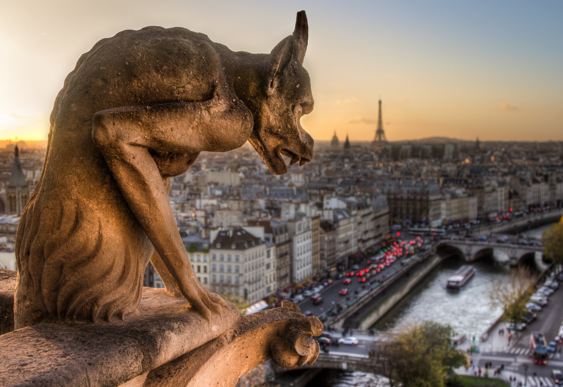 gargouille gargoyle gargoyle sculpture notre dame de paris notre dame de paris notre dame de paris france paris view city panorama