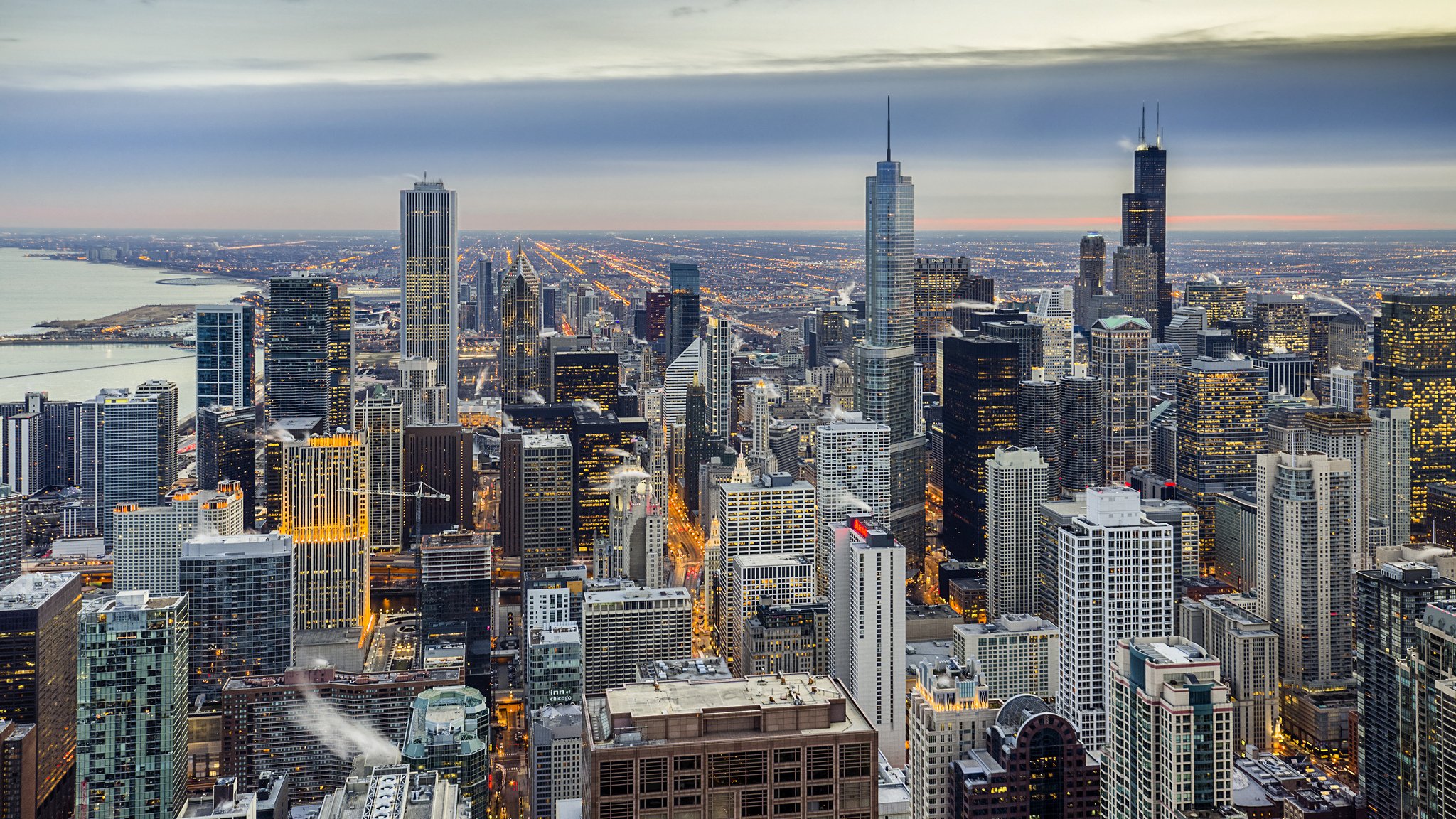 stati uniti illinois chicago skysrapers america grattacieli