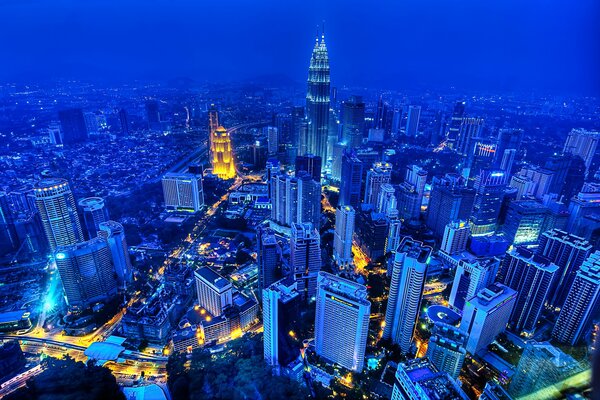 View from the top of the scientific city