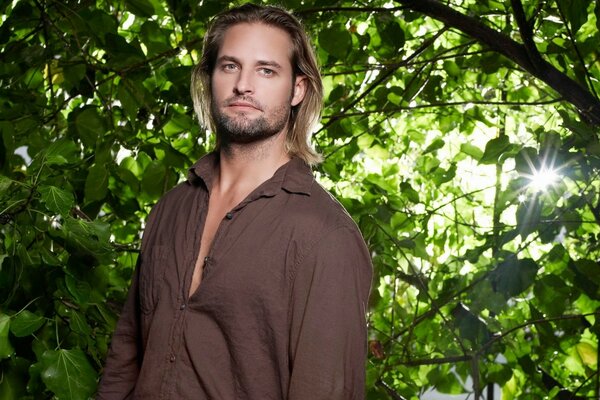 Schauspieler Josh Holloway. Porträt