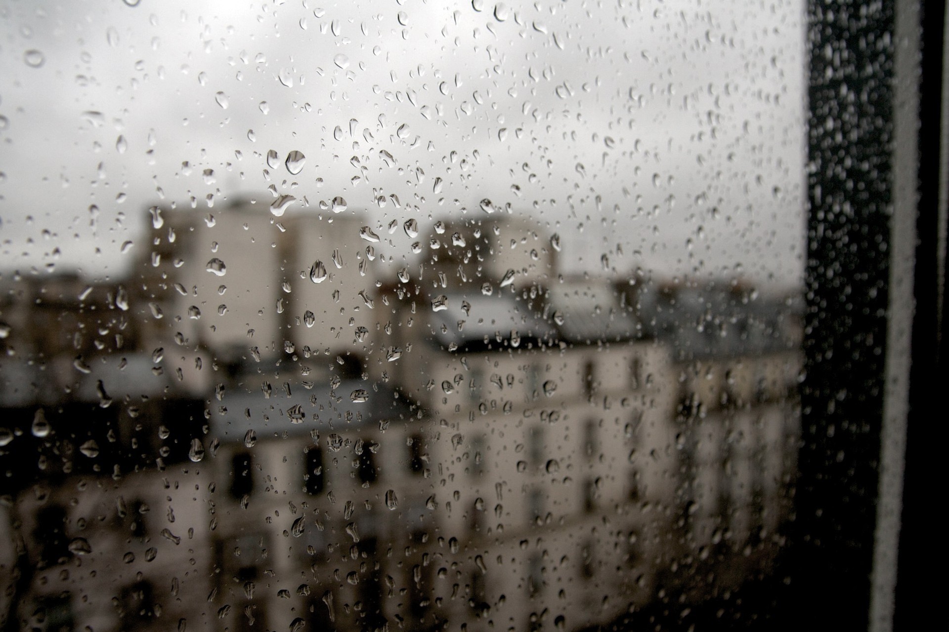 winter straße regen paris