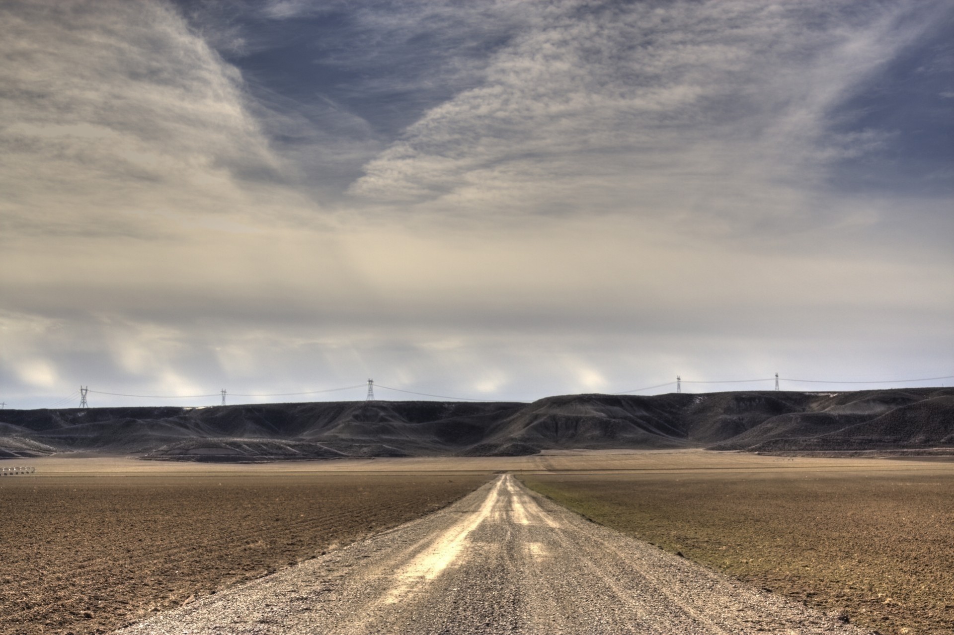 ky clouds road