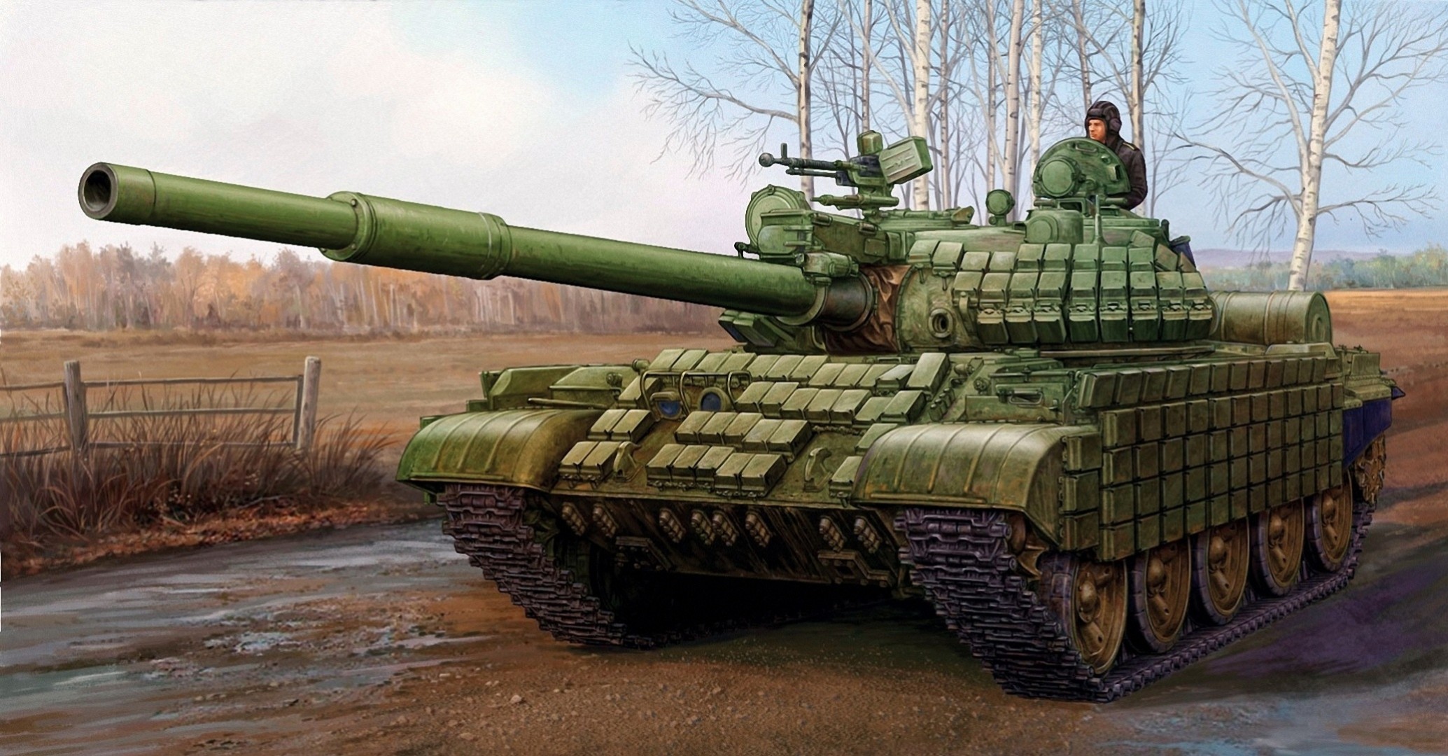 t-62 medio serbatoio sovietico