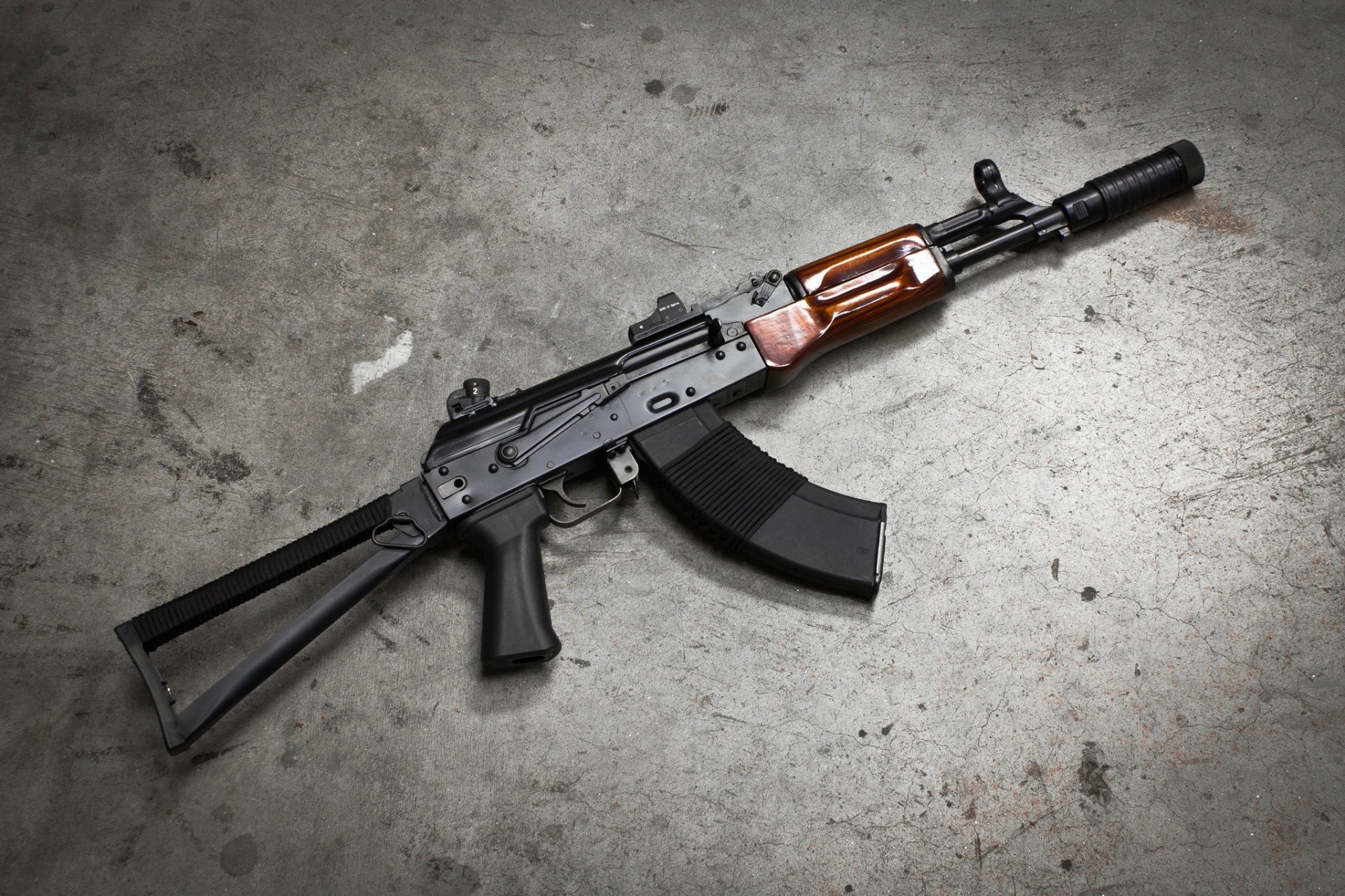 aks-74 kałasznikowa automat