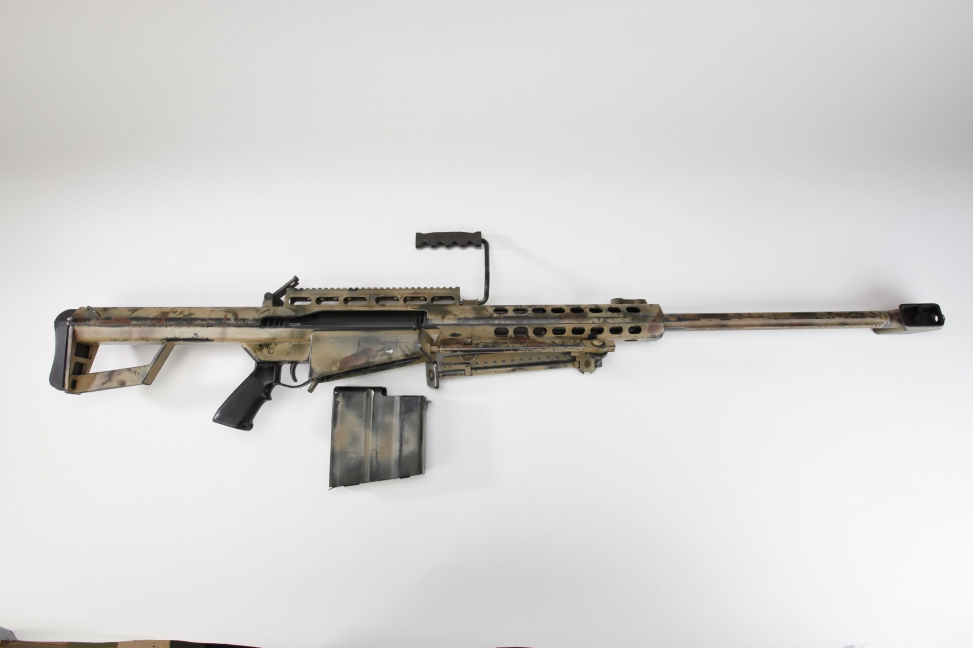 m82 barrett m107 rifle de francotirador sin óptica arma