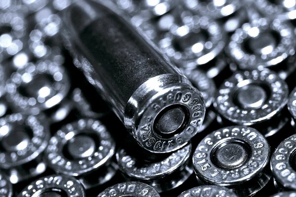 Bullets and casings made of silver