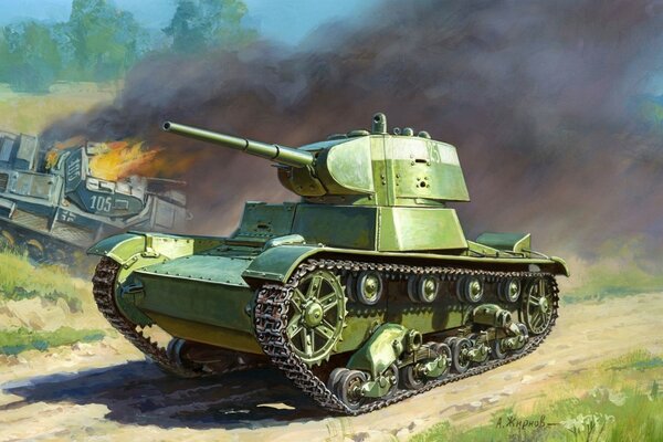 Poder de tanques en el proceso de combate