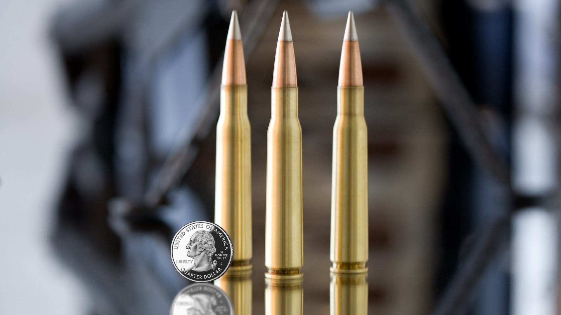 close up bullet coin