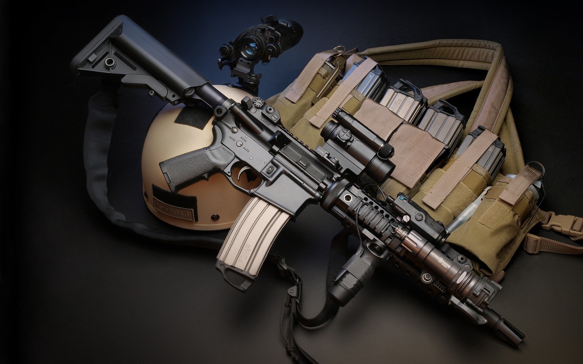 assault rifle m4 machine