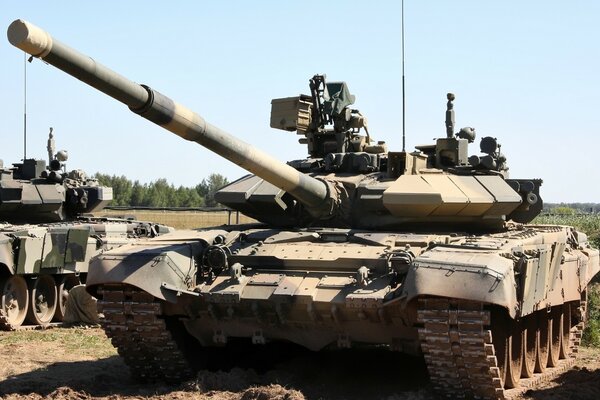 Tanque de batalla ruso T-90