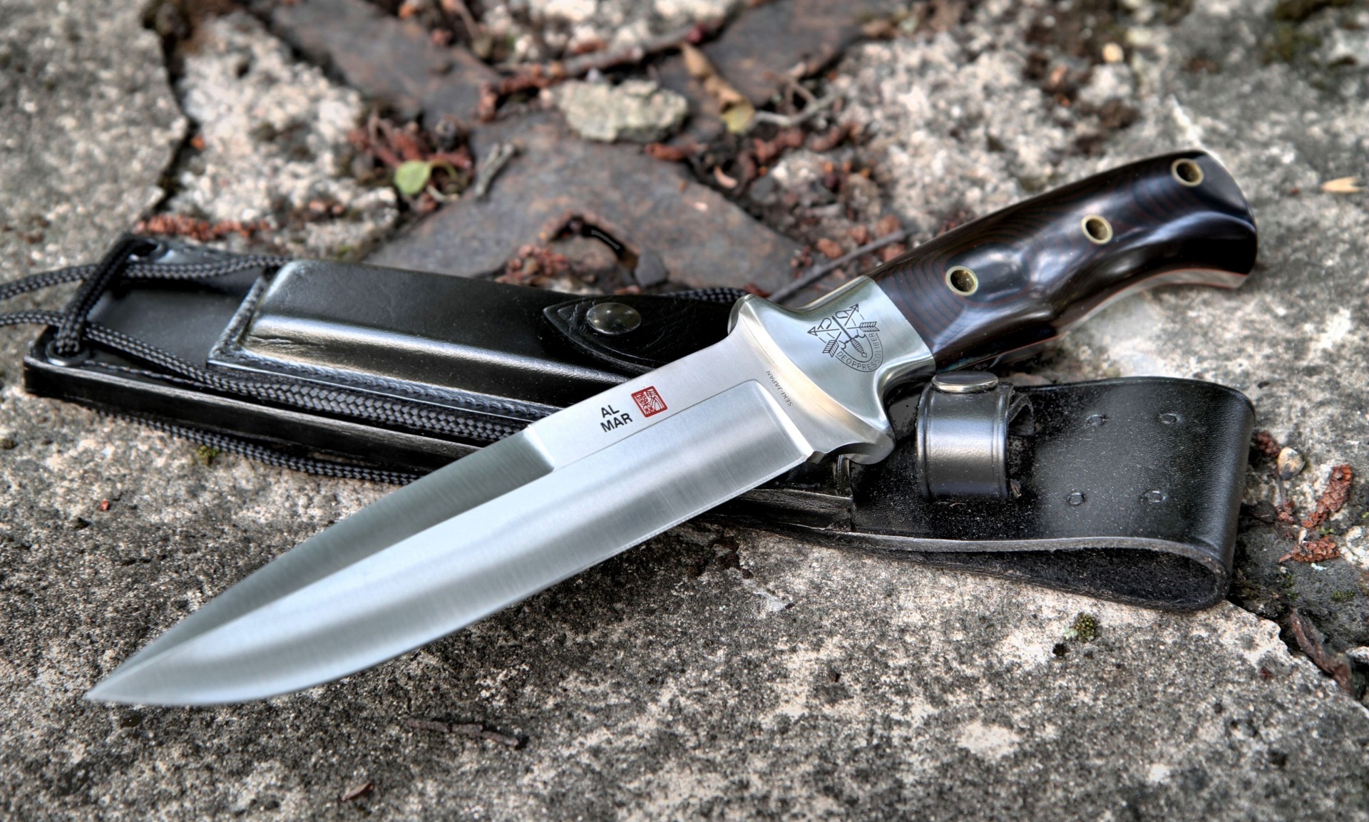 militar gris macro cuchillo