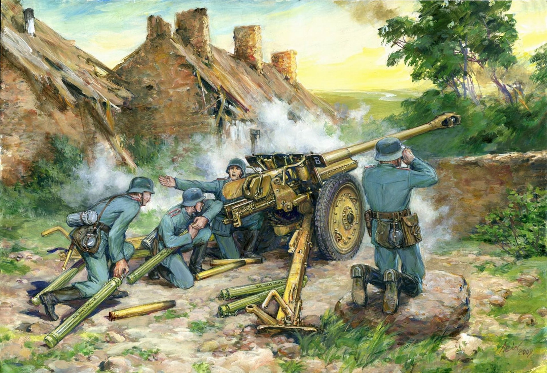 arte mes wehrmacht guerra batalla